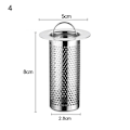Miniatyrbilde 1 av 10: Gulvavløpsfilter nettingvasksil 4 4 4