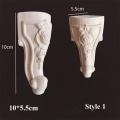 Miniatyrbillede 5 af 10: Vintage træudskåret møbel fodben 12X5.5CMSTYLE 2 STIL 2 12x5.5cmStyle 2