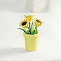 Miniatyrbillede 7 af 10: Miniatureplante Potteplanter Model GRÅ Gray
