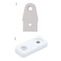 Pikkukuva 2 / 10: 4/8kpl kytkentärasia Kulma liikkuvat korvatarvikkeet 8kpl-2 8kpl-2 8pcs-2