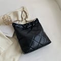 Miniatyrbillede 1 af 9: Muleposer Underarm Håndtaske SORT black