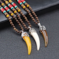 Miniatyrbild 5 av 10: Nepal Halsband Oxhornshänge GUL Yellow