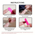 Miniatyrbild 3 av 10: Franska Fake Nails False Nail A1-01-09 A1-01-09 A1-01-09