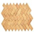 Pikkukuva 9 / 10: 24/48 KPL Nukkekodin Lattialaatat Puulattia KUUSIkulmainen-24 KPL hexagonal-24pcs