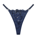 Miniatyrbillede 1 af 10: Thong blondetrusser BLÅ S Blue S