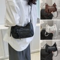 Miniatyrbillede 7 af 10: Skuldertaske Crossbody taske SORT Black