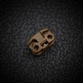 Miniatyrbilde 7 av 10: 2stk Spring Cord Locks Toggle Stopper ARMY GREEN Army Green