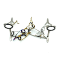 Miniatyrbillede 9 af 10: Fiskestang Guide Eye Keramisk Ring 6FULL FARVE FULD FARVE 6Full Color