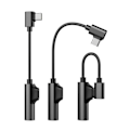 Miniatyrbillede 7 af 10: USB C DAC Adapter Høretelefon Adapter SORT Black