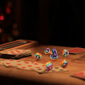 Miniatyrbild 8 av 10: 7st/ set Rainbow Dice Set Speltillbehör Fritidsunderhållning