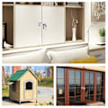 Pikkukuva 3 / 7: Oven lukot Hasp Salpa 2kpl 2kpl 2pcs
