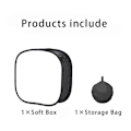 Miniatyrbillede 3 af 10: Soft box Photography Softbox Soft Lamp Light