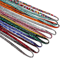 Miniatyrbild 7 av 10: Bling Crystal Lanyard Rhinestone ID Lanyard GRÖN green
