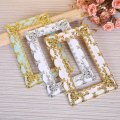 Miniatyrbilde 10 av 10: Dobbel Lysbryter Deksel Sokkel Surround Frame GULL gold