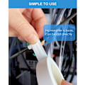 Miniatyrbillede 3 af 8: 3 pakker Elektrisk Tape Isoleringstape Elektrisk Wire Tape
