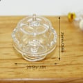 Miniatyrbillede 8 af 10: Dukkehus Dessertstativ Dim Sum Fad DIM SUM FAD DIM SUM FAD dim sum dish