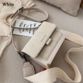 Miniatyrbillede 1 af 10: Skuldertaske Crossbody taske HVID white
