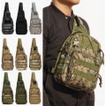 Miniatyrbilde 8 av 10: Slyngeveske Brystveske KHAKI KHAKI Khaki