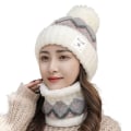 Miniatyrbillede 1 af 10: Beanies Hat Halsvarmer HVID white