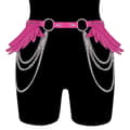 Kroppssele for kvinner Goth Belte ROSE RED Rose Red