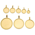 Miniatyrbillede 1 af 10: 5 stk Cabochon Base Bezel Smykker Fremstilling 1 1 1