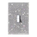 Miniatyrbillede 1 af 10: US Standard Switch Panel Sticker Rhinestones Socket Frame 01 01 01