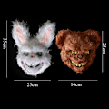 Pikkukuva 2 / 10: Halloween Mask -kauhunaamio GLOWING RBBIT GLOWING RBBIT Glowing Rabbit