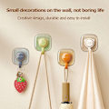 Miniatyrbilde 4 av 10: 4 stk Veggkrok Sticky Hooks 2 2 2