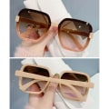 Miniatyrbillede 6 af 10: Oversized solbriller Dame solbriller GRADIENT GREY GRADIENT