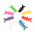 Pikkukuva 1 / 10: 100/200 kpl Fishbone Cable Organizer Headset Cord Manager S200Pcs
