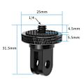 Miniatyrbild 2 av 10: 2st skruvomvandlare Stativadapter STYLE 1 STYLE 1 Style 1