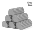 Miniatyrbilde 1 av 10: Magiske støvrengjøringssvamper Fuktig ren støvsvamp GRÅ 6 Gray 6 Pcs-6 Pcs
