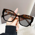 Miniatyrbilde 1 av 10: Anti-Blue Light Briller Firkantede Briller LEOPARD PRINT LEOPARD Leopard print