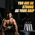 Miniatyrbild 5 av 10: Handgrepp Styrka Power SVART2 100LBS SVART2 100LBS Black2 100LBS