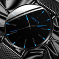 Miniatyrbild 4 av 10: GENEVA Armbandsur Kvarts Black&White
