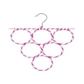 Miniatyrbillede 1 af 10: Tørklædebøjle Tørklædeholder 6-LOOP TØRKLÆKKEHOLDER 6-LOOP TØRKLÆDE 6-loop scarf holder