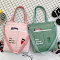 Miniatyrbillede 6 af 10: Student Tutorial Taske Totes Shopper Tasker GRØN Green