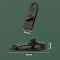 Miniatyrbillede 2 af 10: 2 stk/2 sæt Tarp Clips Vindtæt Clip Hook 2 2 2