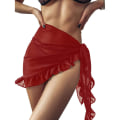 Miniatyrbilde 1 av 10: Badetøy Wrap Beachwear Wrap WINE RED wine red