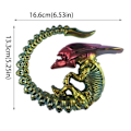 Miniatyrbilde 3 av 5: Dragon Silikonform Harpiksformer Støpeform