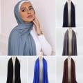 Miniatyrbilde 10 av 10: Muslimsk hodesjal HVIT White