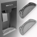 Miniatyrbillede 4 af 7: 2 STK Køleskab Drypbakke Silikone Drypfanger Minikøleskab Black 2pcs-2pcs