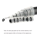 Miniatyrbillede 3 af 10: 14/22 Stk Fiskestang Wire Ring Fiskeline Guide 21MM 21mm setLuminous