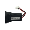 Miniatyrbild 7 av 8: USB Biloplader Telefonoplader Bilhurtigoplader 1pcs