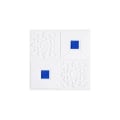Miniatyrbilde 1 av 10: 5 Stk Wall Stickers Veggkantlist BLÅ blue