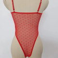 Miniatyrbillede 5 af 10: Sexet lingeri erotisk kropsstrømpe SORT XL black XL