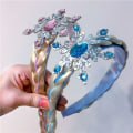 Miniatyrbilde 4 av 10: Ice and Snow Children's Crown Snowflake Crown 3 3 3