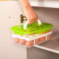 Miniatyrbilde 6 av 9: Egg Oppbevaringsboks Egg Fresh Keeping Box GRØNN Green