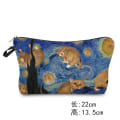 Miniatyrbilde 2 av 10: Lerretsveske Makeup Pouch Bag F F F
