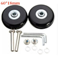 Pikkukuva 1 / 10: Matkalaukun osat Akselit Matkatavarapyörät 60MM*18MM2KPL 2KPL 60mm*18mm